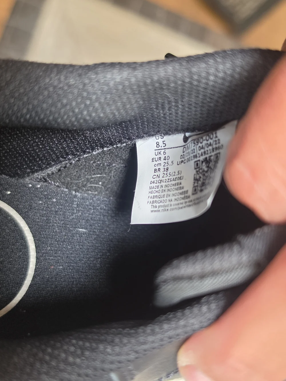 Nike Legacy Lift Black Sail Team